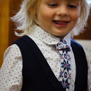 Bairns Tie Pattern