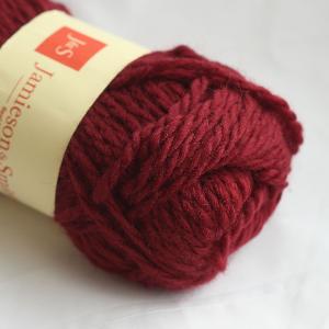 Shetland Aran Worsted Berry Wine