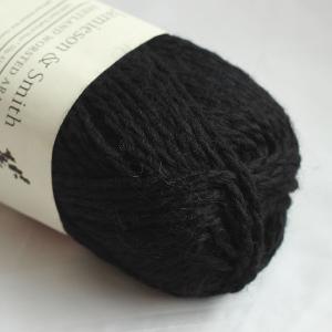 Shetland Aran Worsted Coll Black