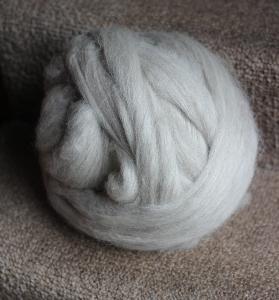 Natural Combed Tops - Light Grey