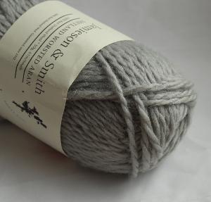 Shetland Aran Worsted Silver Grey