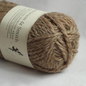 Shetland Aran Worsted Natural Fawn